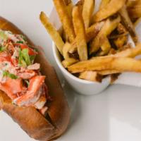 Fresh Maine Lobster Roll · With lemon chive mayo.