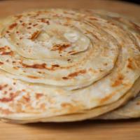 Lacha Paratha(2) · Allergy warning: Contain milk products. Multi layered wholewheat bread cooked on griddle.
