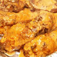 Chicken Wings (6 Pieces) · Six piece Chicken Wings with choice of our Own Home Made Hot Sauce, Our Own Home Made Barbec...