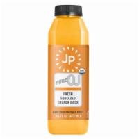 Jp Orange Juice Cold Pressed (16 Oz) · Freshly squeezed pure organic orange juice with absolutely nothing added. A great source of ...