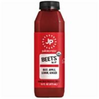 Jp Beets By Jp Cold Pressed Juice (16 Oz) · Energizing beet juice mixed with some ginger and lemon. Supports circulation and athletic pe...