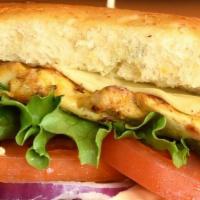 Spicy Chicken · Jalapeno Cheese Bun, Grilled Chicken Breast or Crispy Fried Chicken, Pepper Jack Cheese, Let...