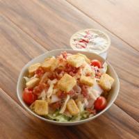 Turkey · Fresh lettuce, turkey, provolone, bacon, tomatoes, mix and croutons.