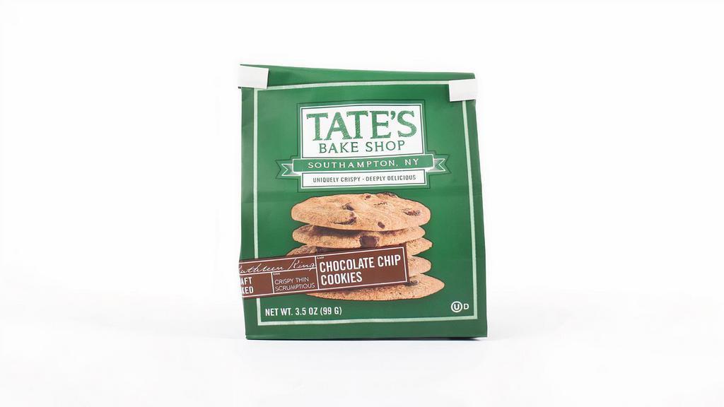 Tate'S Chocolate Chip Cookies 3.5 Oz · The Bake Shop Way What makes Tate’s Bake Shop thin & crispy cookies so deeply delicious? It’s something we call the bake shop way. The bake shop way is our commitment to uncompromising quality and bake-craft for all of our sweet treats.