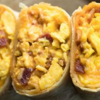 Bacon Potato Egg & Cheese Breakfast Tacos · 