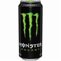 Monster Energy Drink, Green, Original · 16 Oz