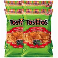 Tostitos Salsa Verde Flavored Omelette Chips A Snack Care Del Paquete Dip Para College, Militar, Deportes · 12.5 oz