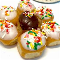 Dozen Sprinkled Donut Holes · Mixed variety of Donut Holes