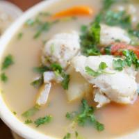 Seafood Soup · Shrimp, Fish
