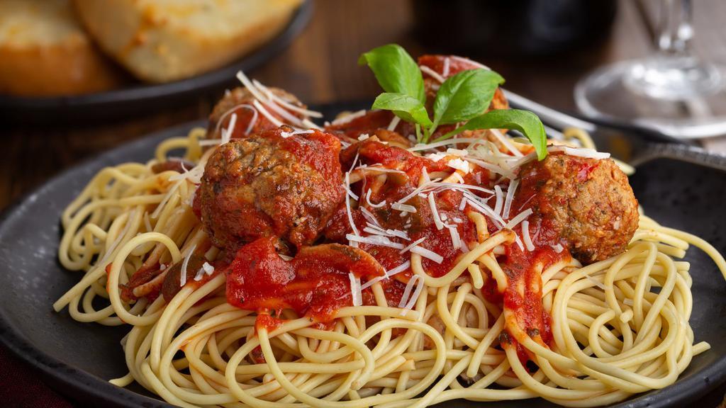 Leonardo'S Spaghetti & Meatballs · Leonardo's linguine pasta served with homemade meatballs in special sauce.