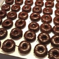Natural Chocolate Gluten-Free Vegan Donuts · The best around.