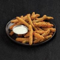 Green Bean Fries · Breaded and served with Cucumber-Wasabi Ranch