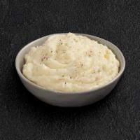 Mashed Potatoes · Creamy mashed potatoes blended with cheddar cheese, sour cream and real butter