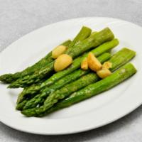 Fresh Asparagus · Grilled or Steamed.