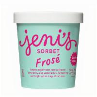 Jeni'S Frose · Sangria-style frozen rosé with pear, strawberry, and watermelon. Refreshing and bright with ...
