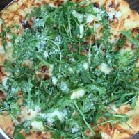 Pizza Bianco (Vg) · ricotta | goat cheese | arugula | grana padano.