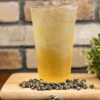 Jasmine Pearls · Organic Green Tea, Jasmine Flowers.