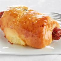 Jumbo Cheese · Kolaches are yummy, mouth-watering sausages in a soft dough. Also called pigs in a blanket.