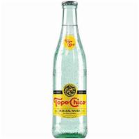 Topo Chico · Everyone's favorite sparkling mineral water sourced and bottled in Monterrey, Mexico since 1...