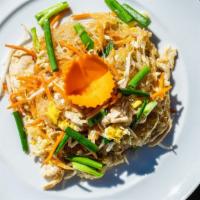 Pad Woon Sen · Gluten free. Flavorful stir-fried glass noodles (gluten free). Wonderful dish for a light an...