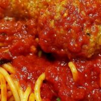 Spaghetti Meatballs. · 