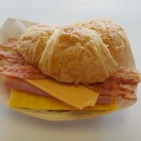 Ham, Egg, Cheese And Bacon · 