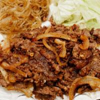 Soy Beef (Bulgogi) · Favorite. Korean marinated beef.