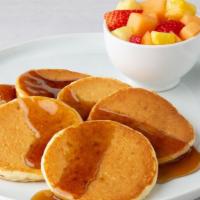 Junior Pancakes · Six mini-hotcakes served with syrup.