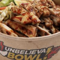 Spicy Chicken Teriyaki Bowl · Marinated or glazed in a soy based sauce.