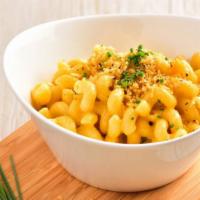 Mac & Cheese · Creamy elbow pasta with lots of cheese.