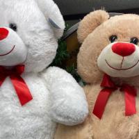Hug Bear · 36” assorted colors (white,tan)priced separately. Indicate color when ordering.