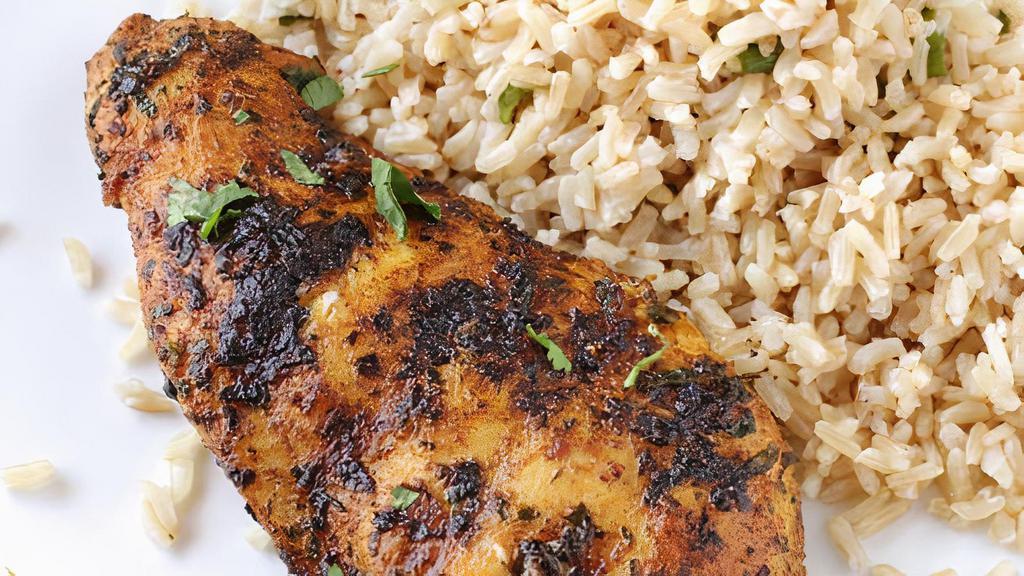 Rice With Grilled Chicken · 