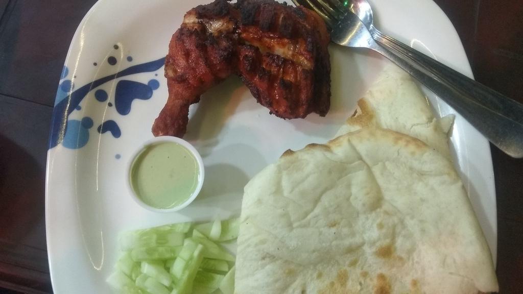 Naan With Grilled Chicken · 
