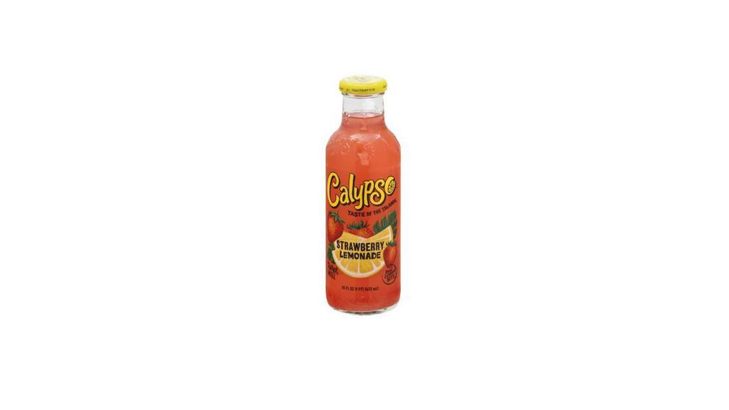 Calypso Lemonades Bottle: Strawberry Lemonade · 