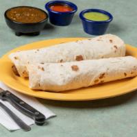 Burrito Huevo Al Gusto · CHOOSE ONE ( HAM, SAUSAGE, WINNIE, A LA MEXICANA)