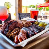 Two Meat Plate · Pick any 2 meats excluding smoked chicken. Smoked chicken served separately