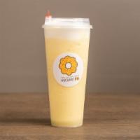 Cheese Mango · A delicious mango smoothie made with real mango, topped with a sweet and salty cream cheese ...