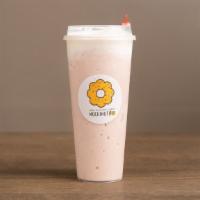 Cheese Okinawa Tea · A delicious Okinawa black tea smoothie, topped with a sweet and salty cream cheese and sea s...