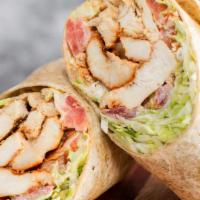 Chicken Wrap · Served with chicken breast, lettuce, tomato, and ranch dressing.