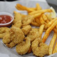 Fried Shrimp Basket (15) · 15 pieces. the basket comes with cajun fries and coleslaw.