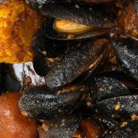 1Lb Black Mussels · Comes w.1 corn 1 potato