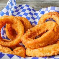 Jumbo Onion Rings · Served with Ranch.