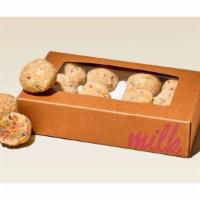 Milk Bar Birthday Truffles (12 Count) · Rainbow-flecked, vanilla-infused cake bites, coated in a barely-there drizzle of white choco...
