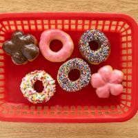 Baby Donut · Fun-sized mini donut available with sprinkles