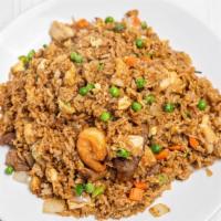 House Special Fried Rice · Chicken, shrimp and beef.