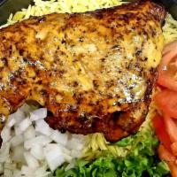 Signature Peri Peri Over Rice · Served with our Signature Exotic Basmati Rice, Lettuce, Onions, Tomatoes,  and a choice of C...