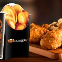 5 Pc Fried Chicken Combo · 5pc Fried Chicken with a Side and a Drink (Dark Meat)