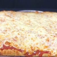 Sicilian Cheese Pizza
 · For thick crust pizza lovers, our Sicilian dough is freshly prepared & topped with home made...