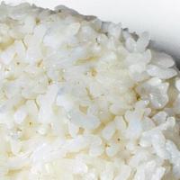 Gohan · Steamed white rice.
