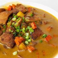 Katsu Curry Don (Pork) · Breaded pork loin cutlet served with Japanese curry over white rice.